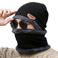 Unisex Winter Woolen Beanie Cap and Neck Warmer (Pack of 1)