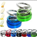 Metallic Double Spring Solar Perfume! Enjoy fresh scent and style with the Solar Rotating Dashboard